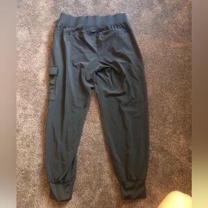 Black loose fit cargos